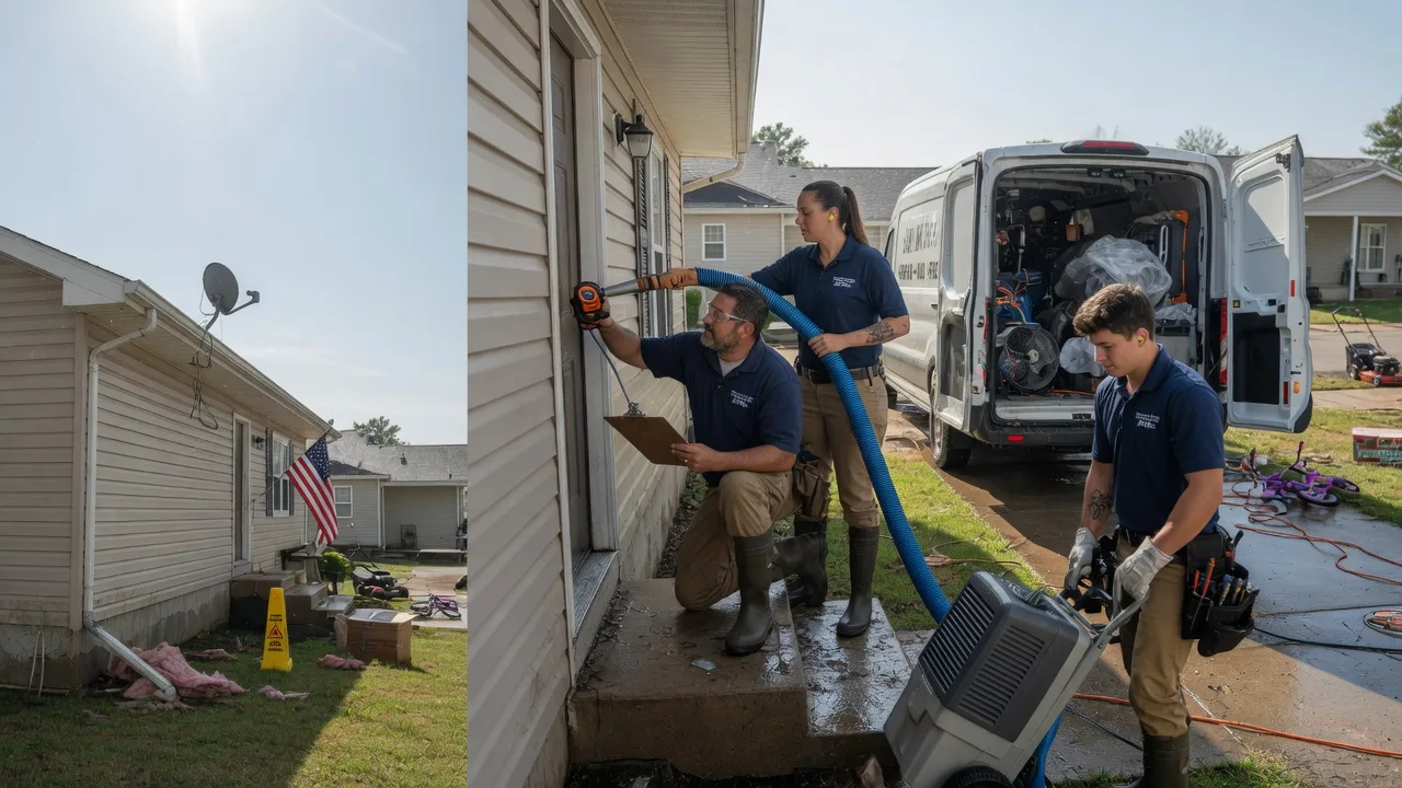 Ceiling Water Damage Restoration in Presto, PA near me